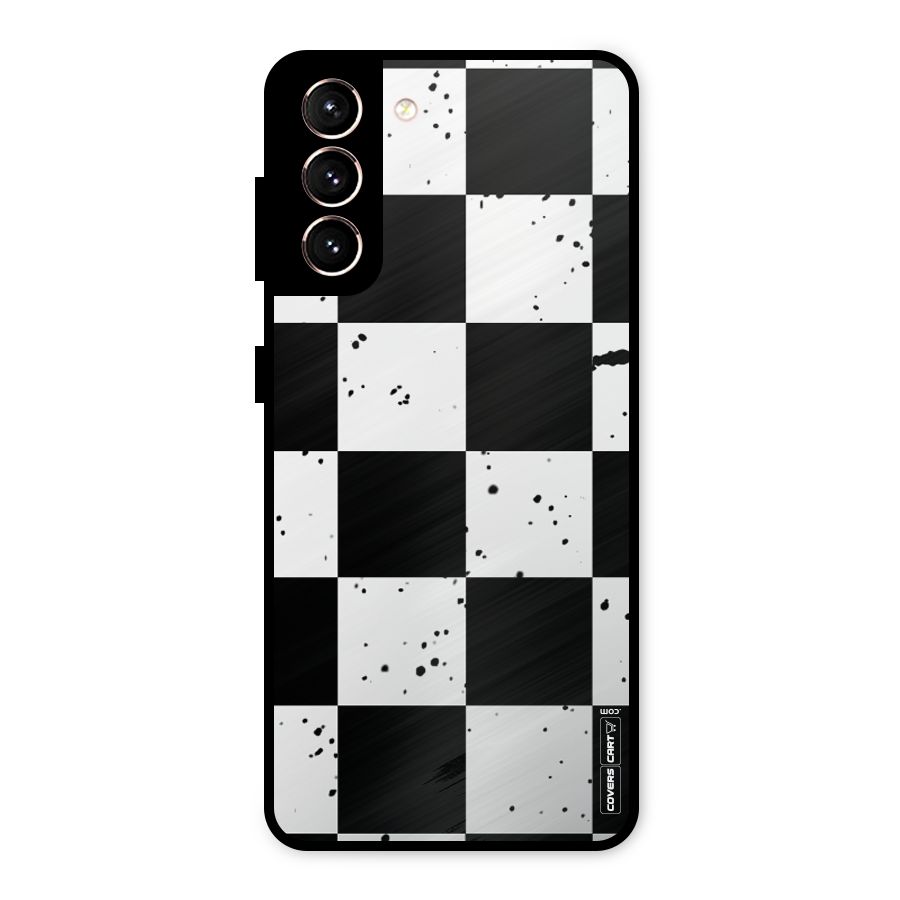 Check Mate Metal Back Case for Galaxy S21 5G