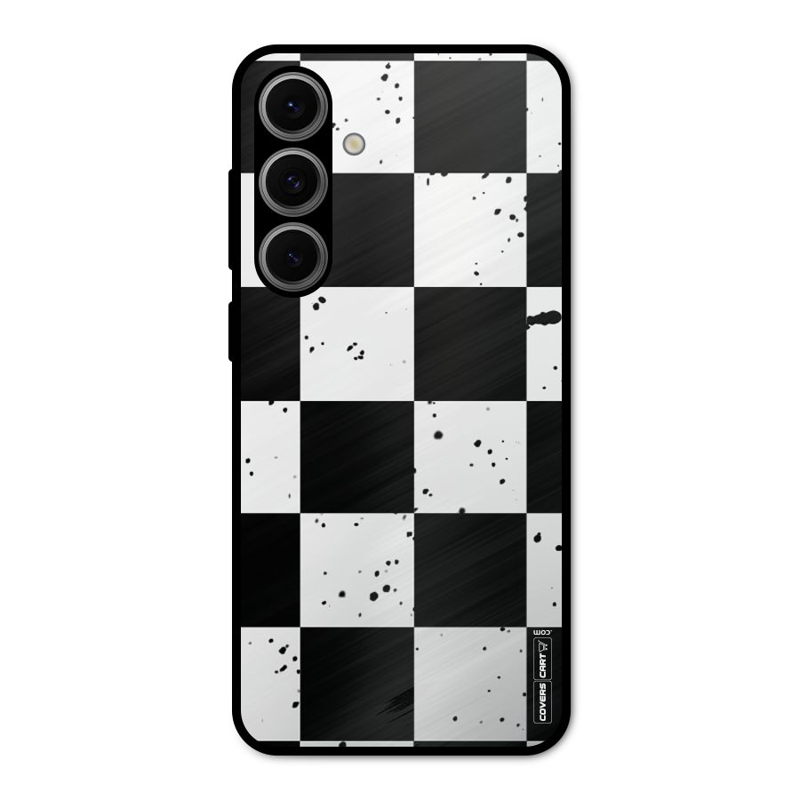 Check Mate Metal Back Case for Galaxy S24 FE