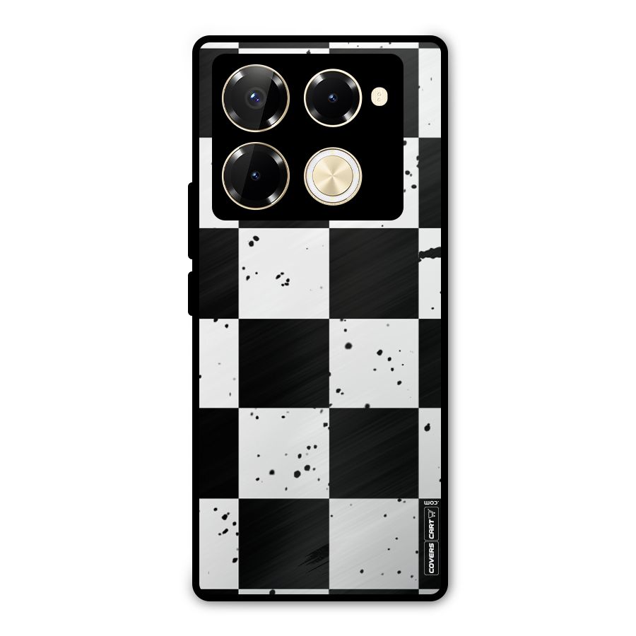 Check Mate Metal Back Case for Infinix Note 40 Pro