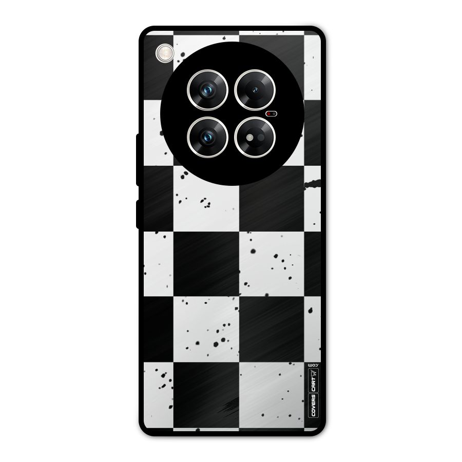 Check Mate Metal Back Case for Infinix Zero 40 5G
