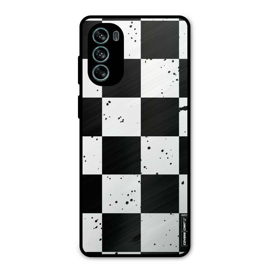 Check Mate Metal Back Case for Moto G62
