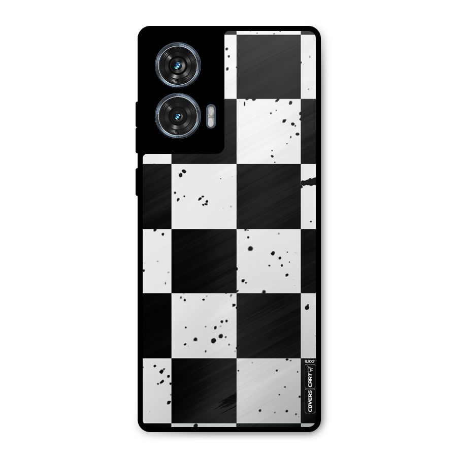Check Mate Metal Back Case for Motorola Edge 50 Fusion