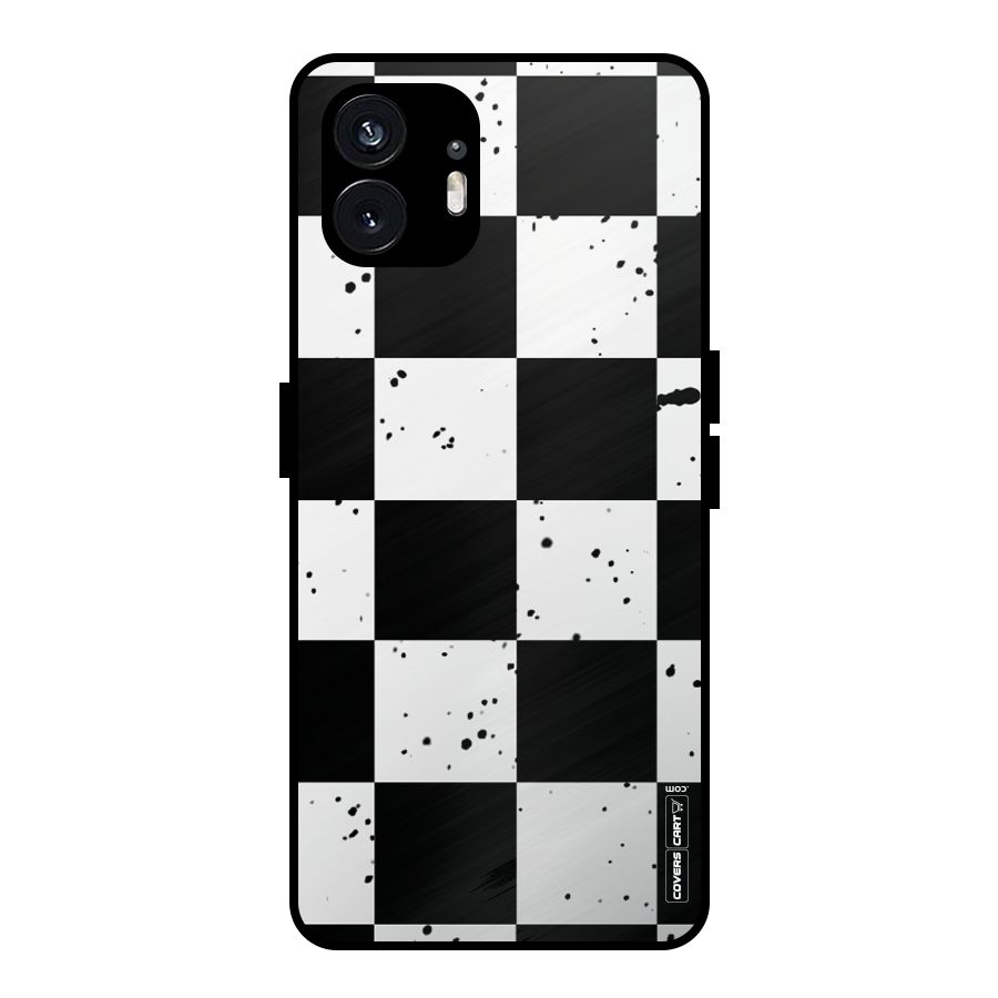 Check Mate Metal Back Case for Nothing Phone 2