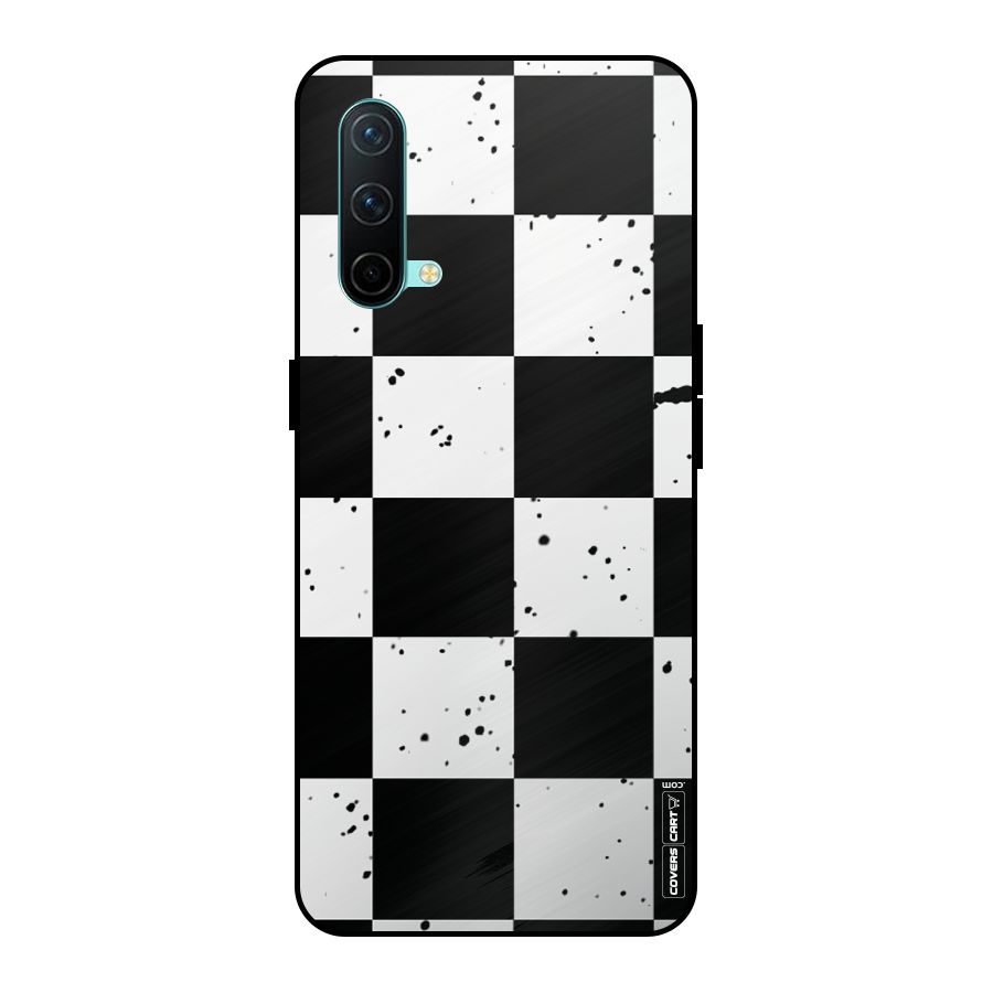 Check Mate Metal Back Case for OnePlus Nord CE 5G
