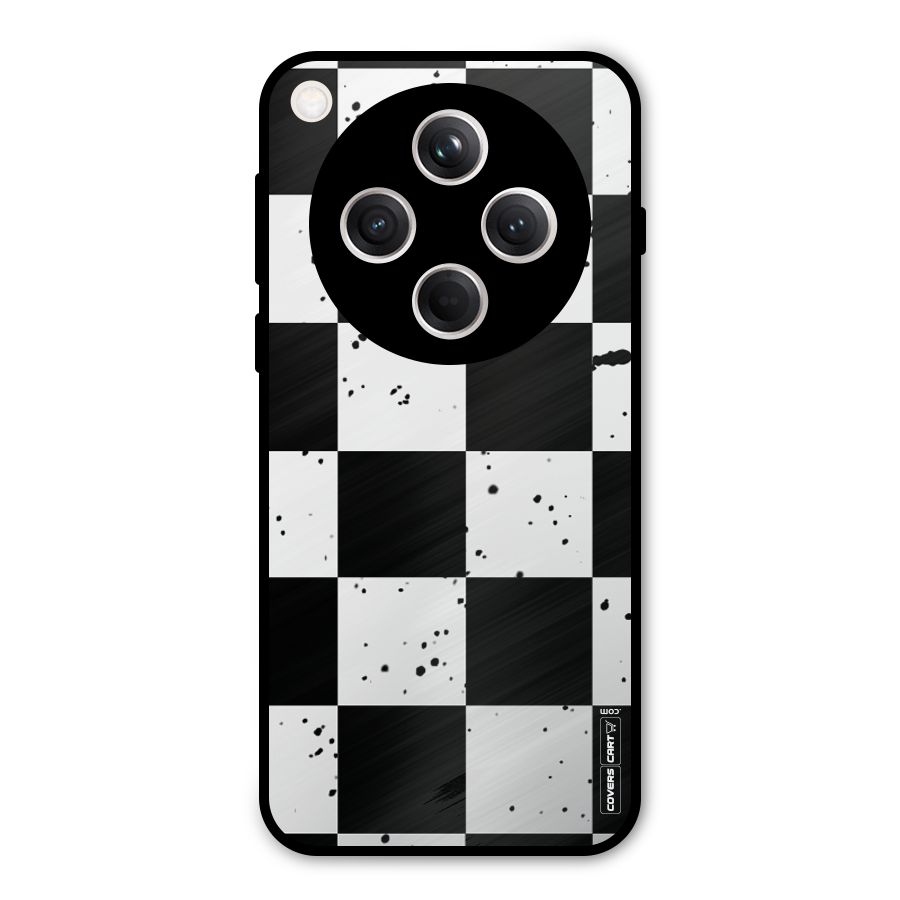 Check Mate Metal Back Case for Oppo Find X8