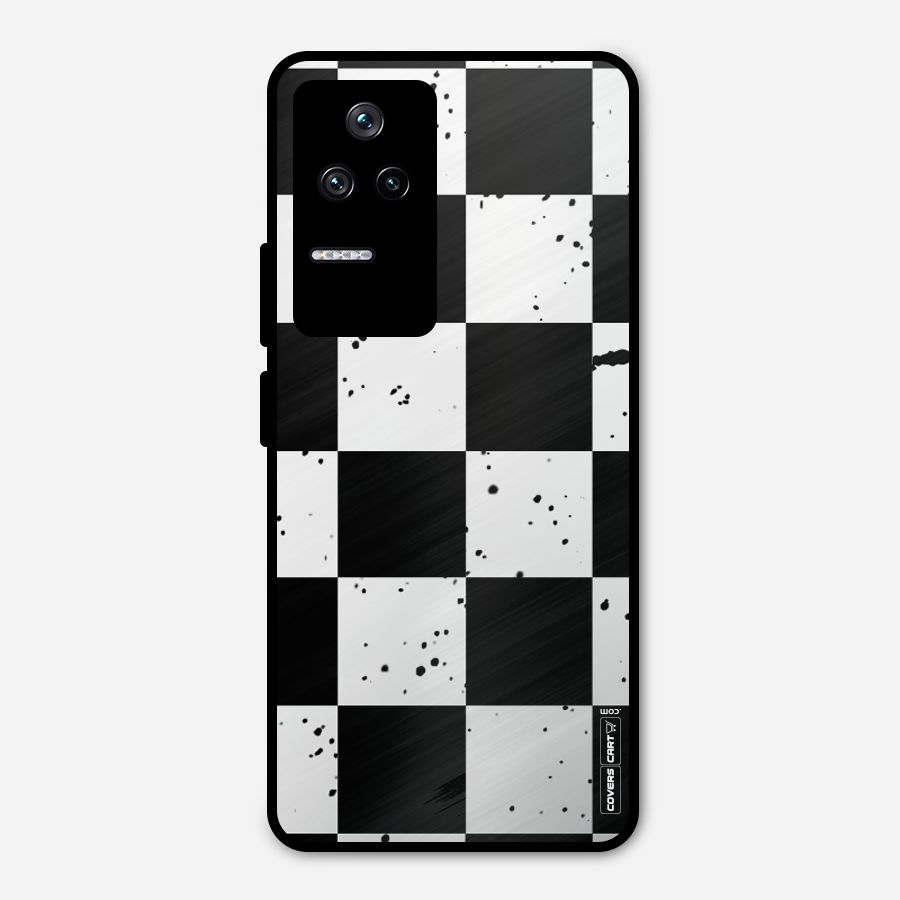 Check Mate Metal Back Case for Poco F4 5G