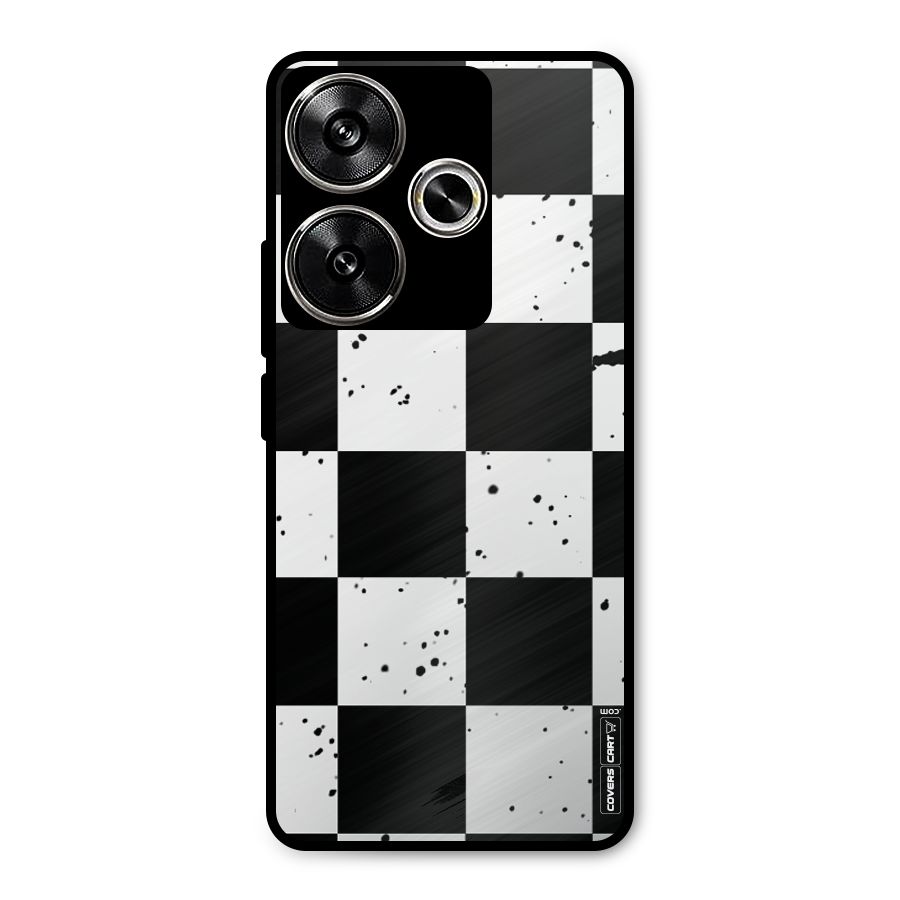 Check Mate Metal Back Case for Poco F6