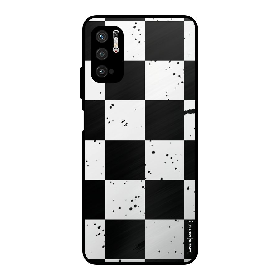 Check Mate Metal Back Case for Poco M3 Pro 5G