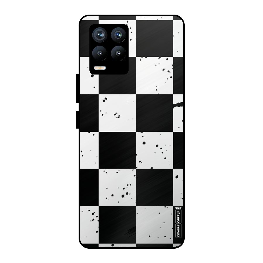 Check Mate Metal Back Case for Realme 8 Pro