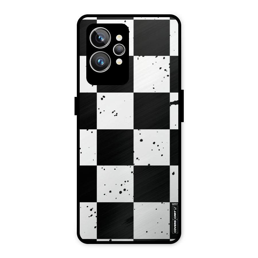 Check Mate Metal Back Case for Realme GT2 Pro