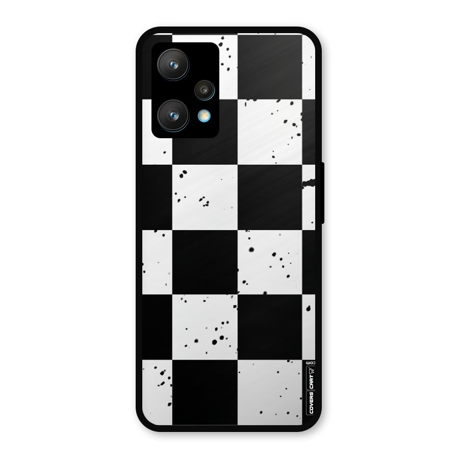 Check Mate Metal Back Case for Realme Narzo 50 Pro