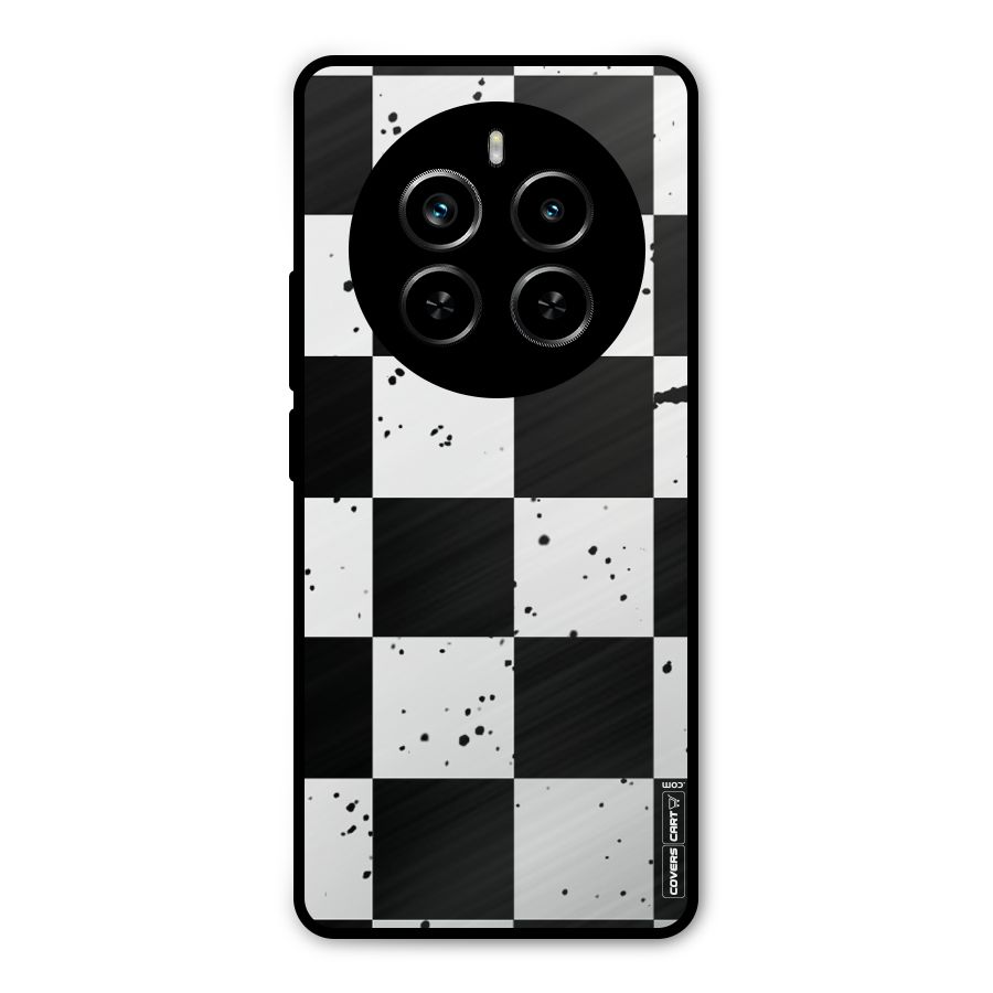 Check Mate Metal Back Case for Realme P1 Pro