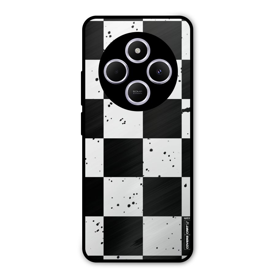 Check Mate Metal Back Case for Redmi A4