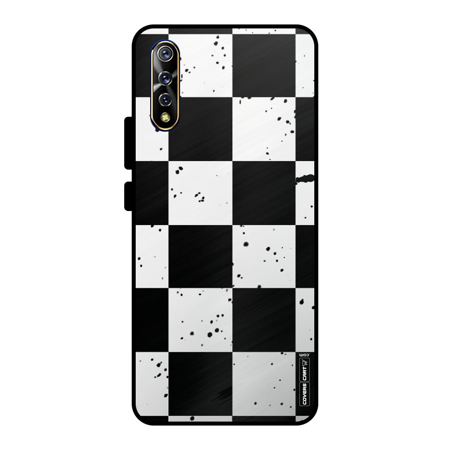 Check Mate Metal Back Case for Vivo S1