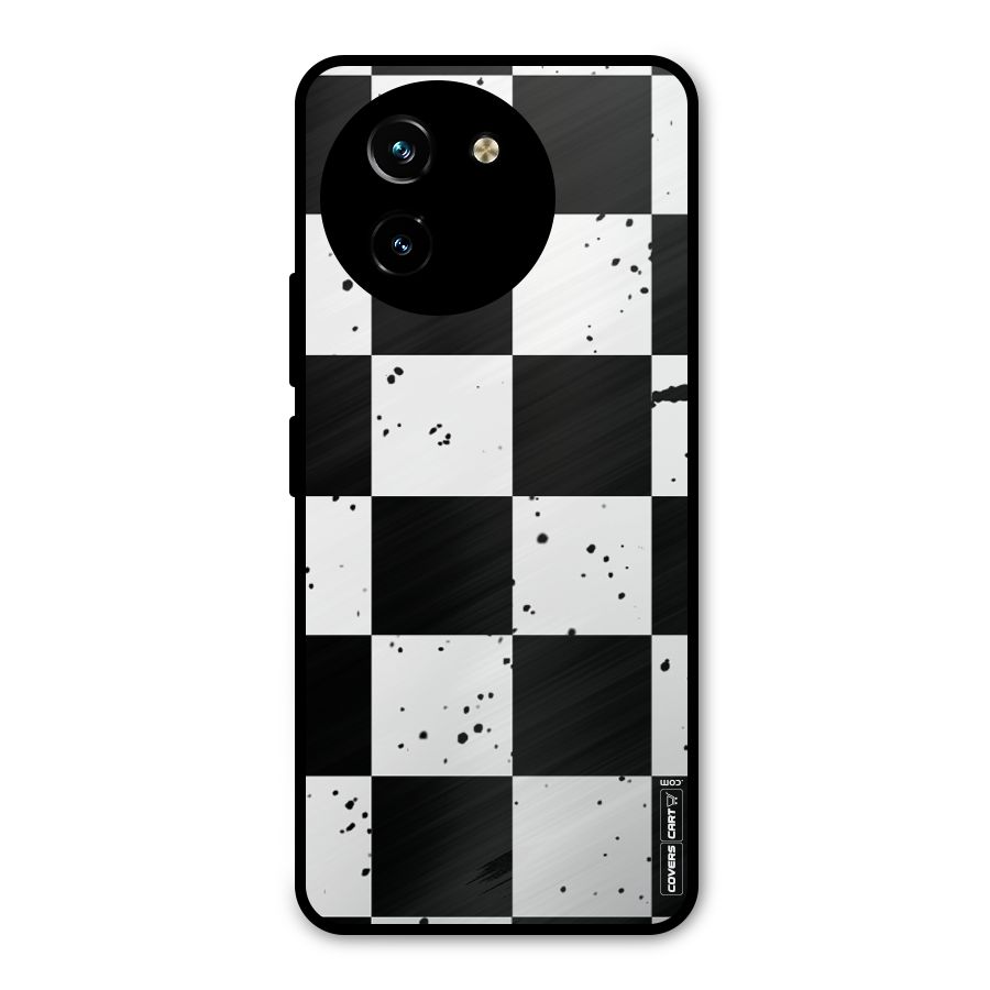 Check Mate Metal Back Case for Vivo T3x