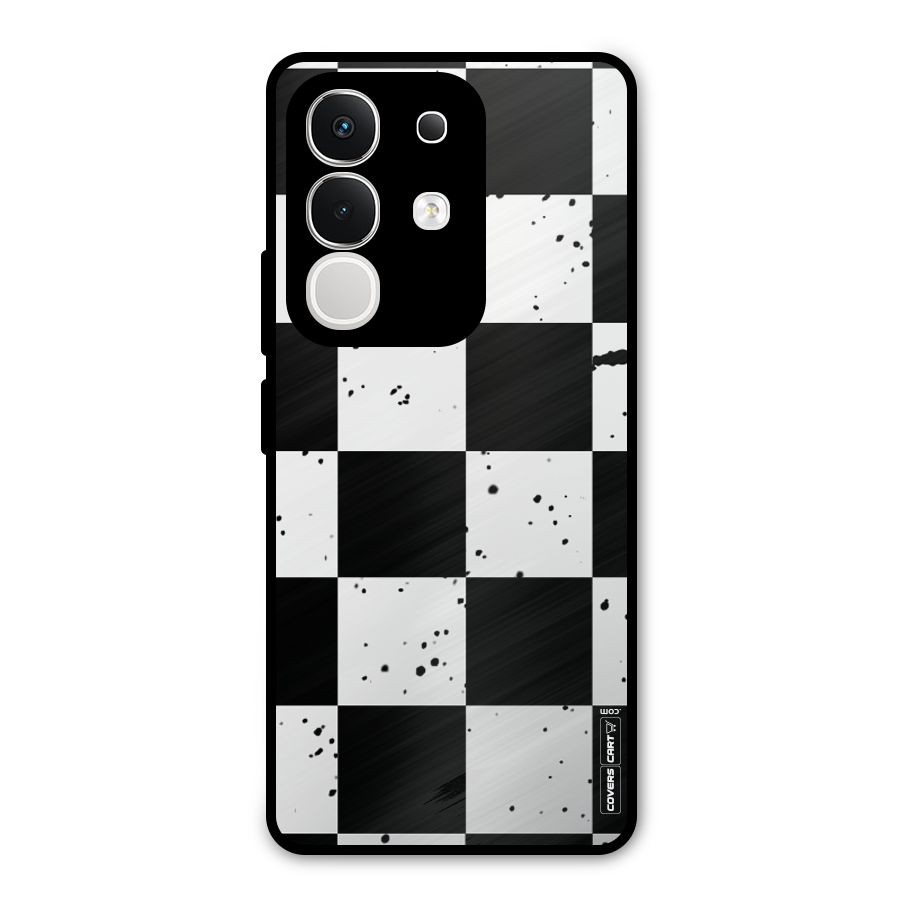 Check Mate Metal Back Case for Vivo T4x