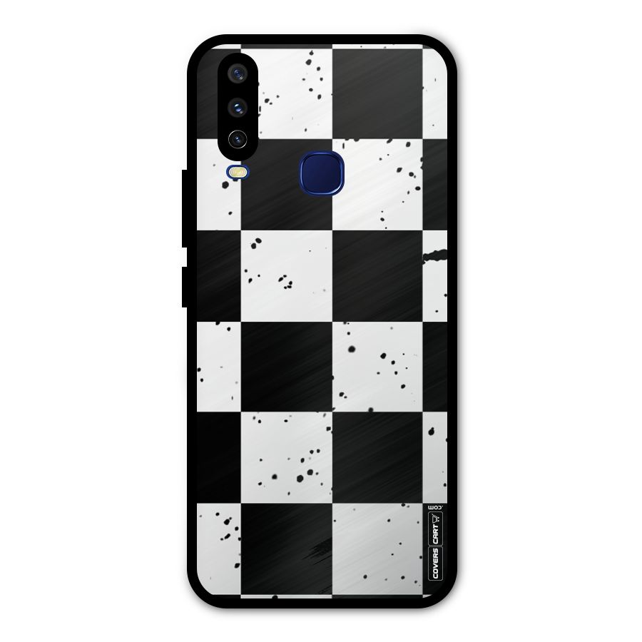 Check Mate Metal Back Case for Vivo V17