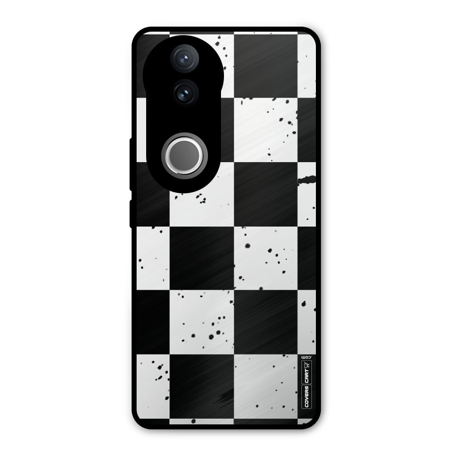 Check Mate Metal Back Case for Vivo V50