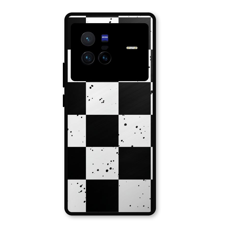 Check Mate Metal Back Case for Vivo X80