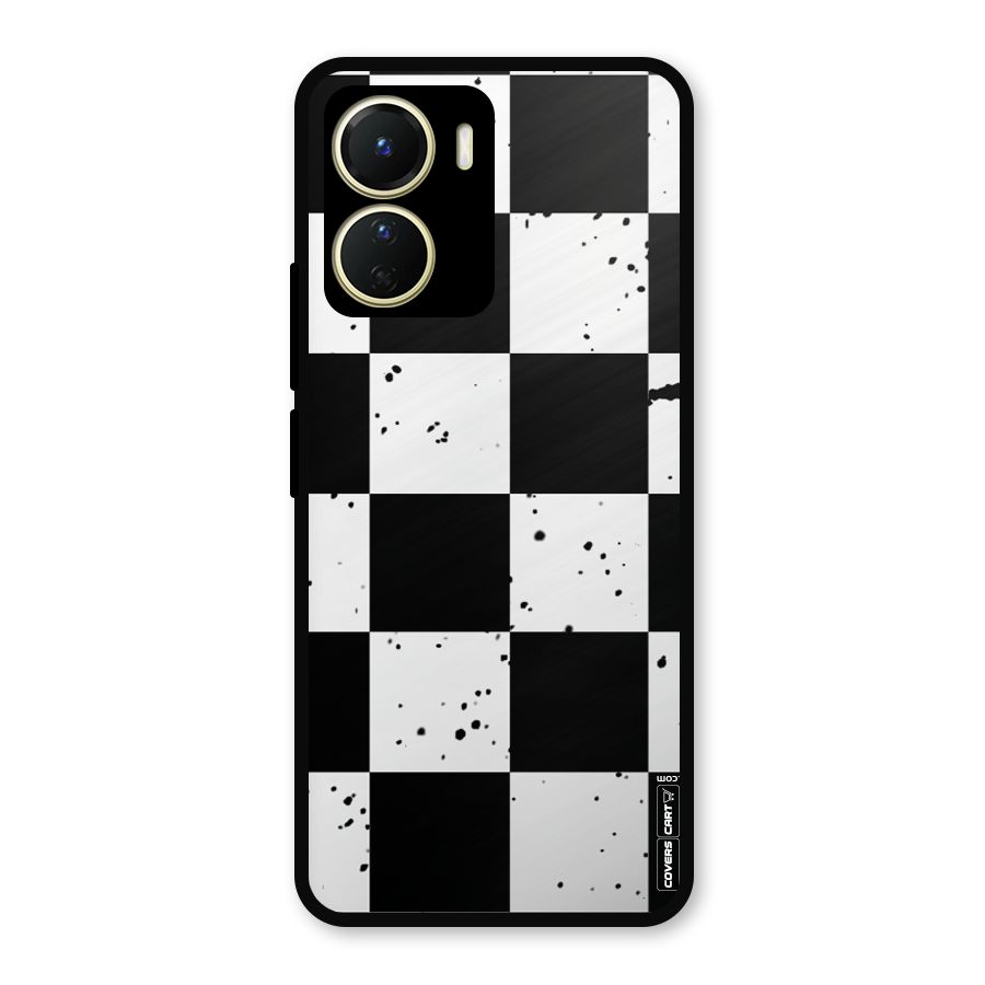 Check Mate Metal Back Case for Vivo Y16