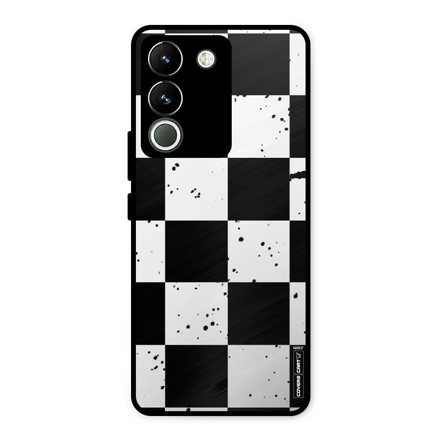 Check Mate Metal Back Case for Vivo Y200