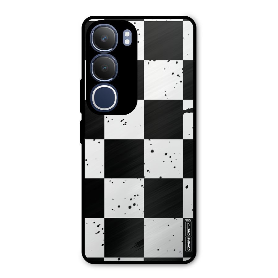 Check Mate Metal Back Case for Vivo Y29