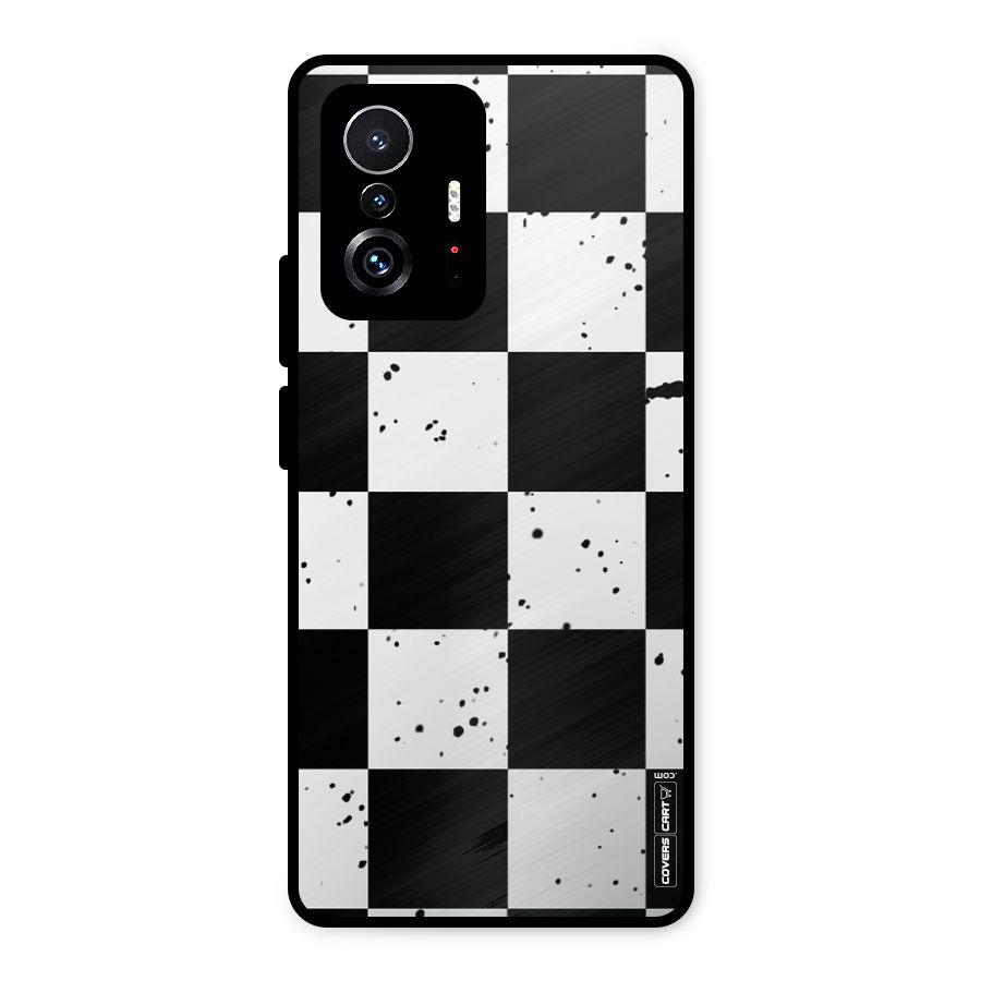Check Mate Metal Back Case for Xiaomi 11T Pro