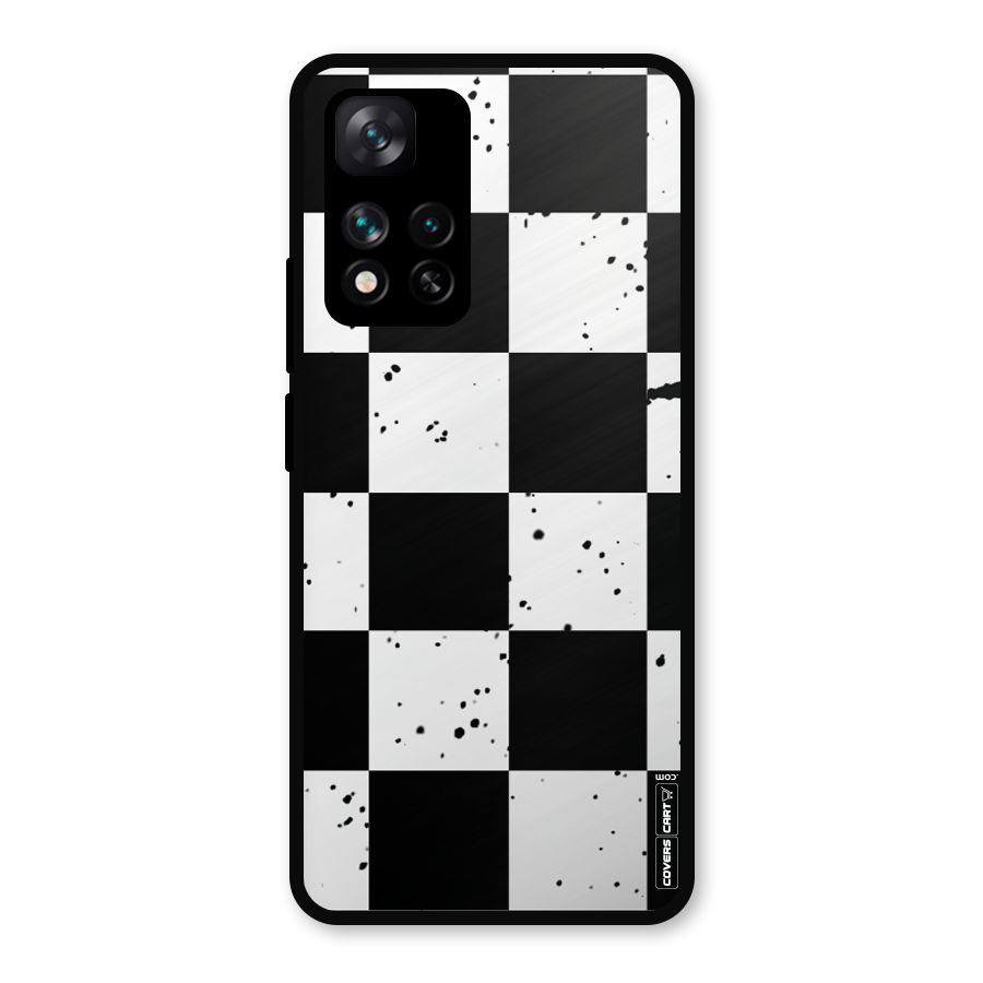Check Mate Metal Back Case for Xiaomi 11i Hypercharge 5G