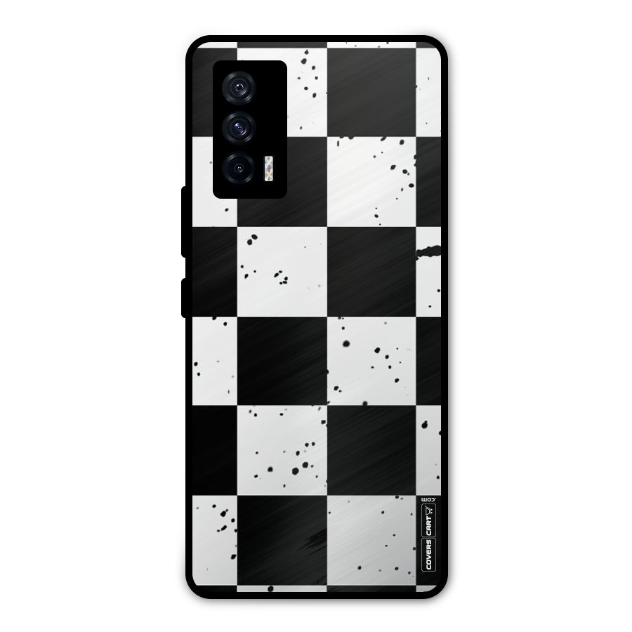 Check Mate Metal Back Case for iQOO 7 5G