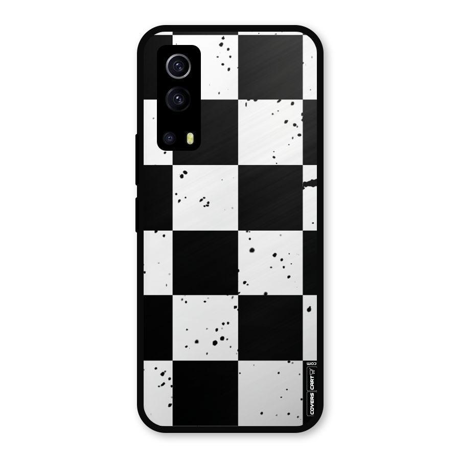 Check Mate Metal Back Case for iQOO Z3