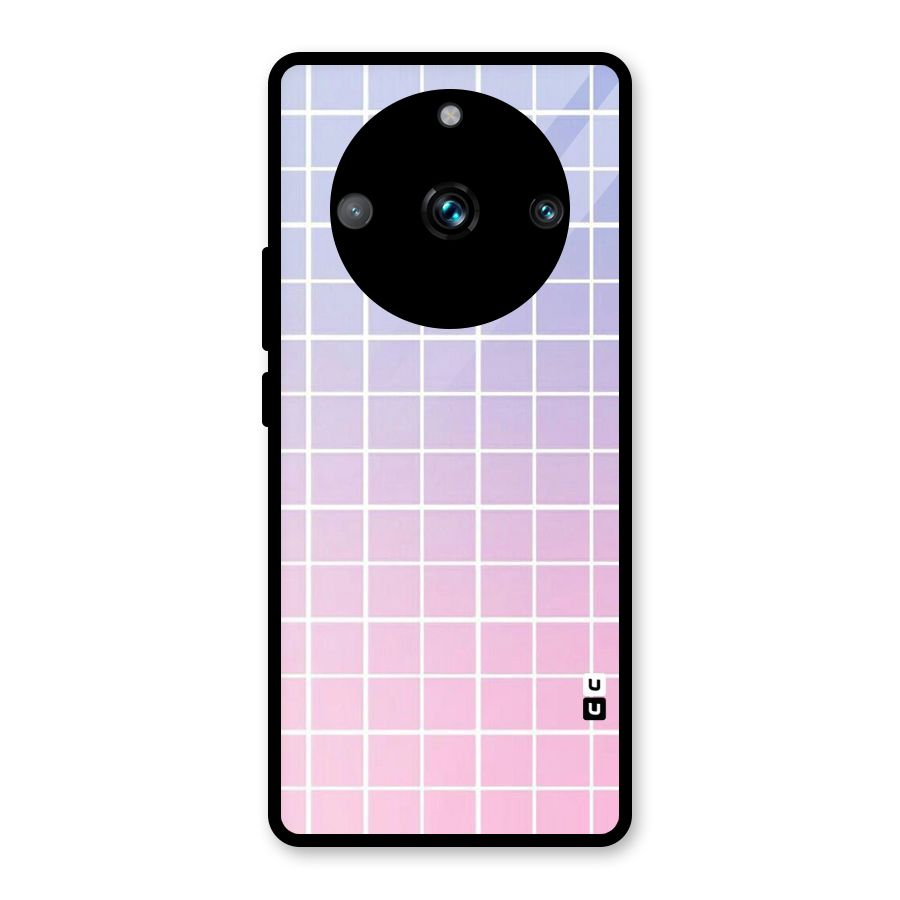 Check Shades Glass Back Case for Realme 11 Pro Plus
