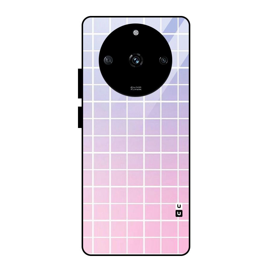 Check Shades Glass Back Case for Realme Narzo 60 5G