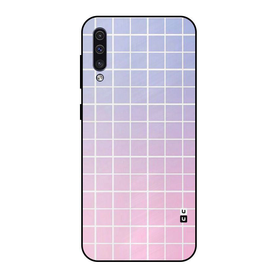 Check Shades Metal Back Case for Galaxy A50s