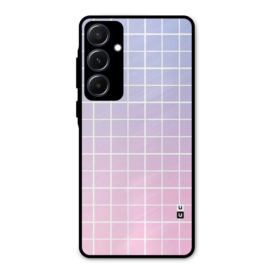 Check Shades Metal Back Case for Galaxy A55