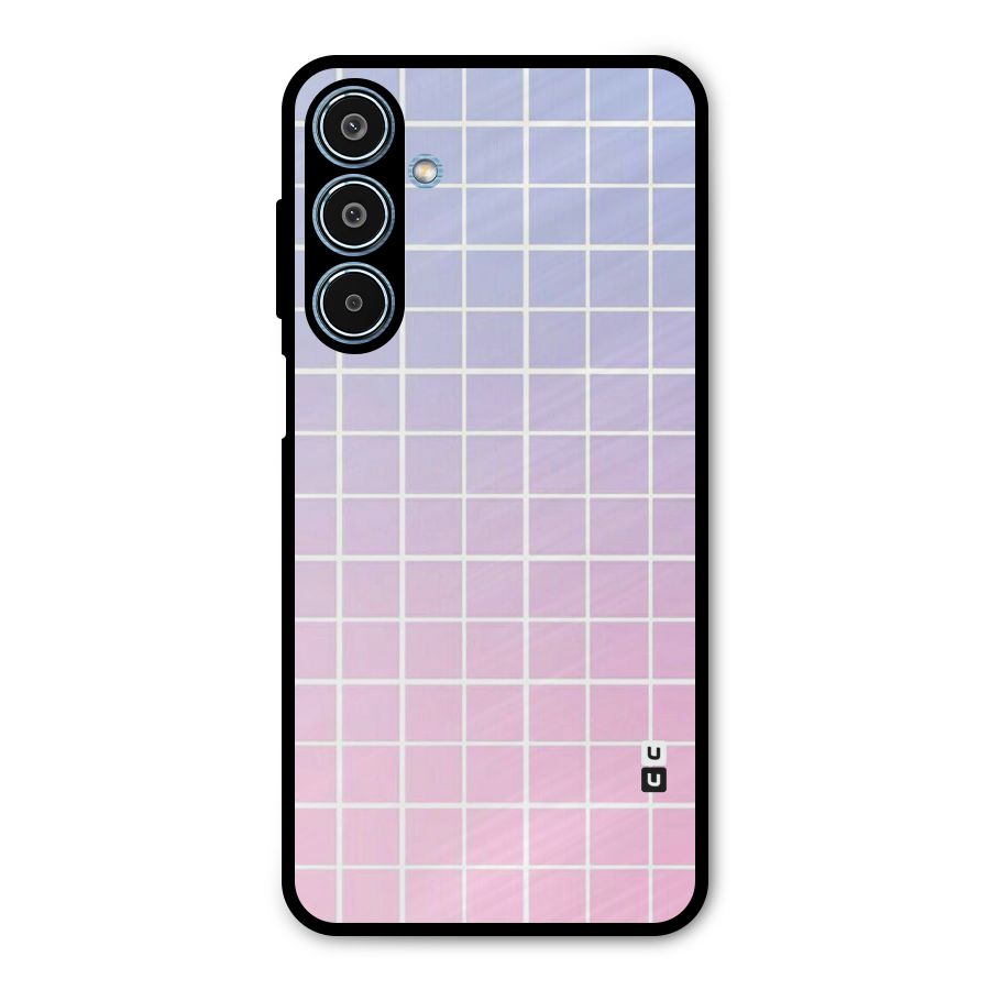 Check Shades Metal Back Case for Galaxy M35