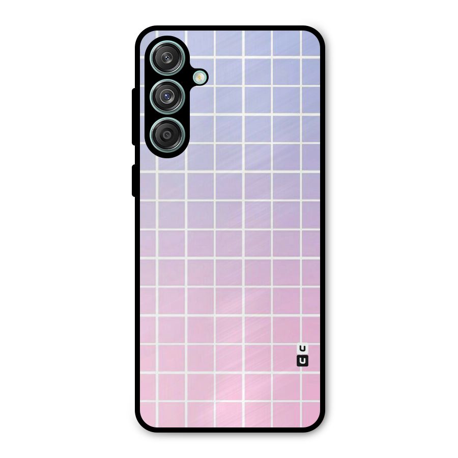 Check Shades Metal Back Case for Galaxy M55 5G