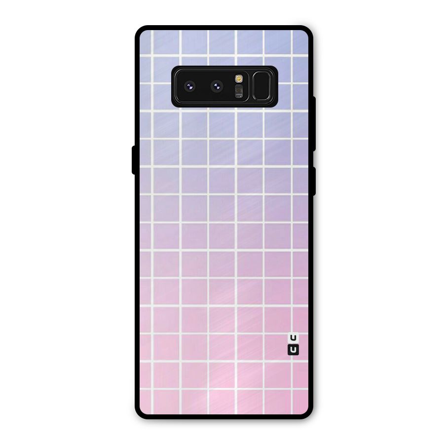 Check Shades Metal Back Case for Galaxy Note 8
