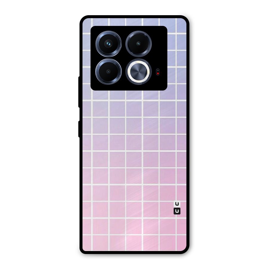 Check Shades Metal Back Case for Infinix Note 40 5G