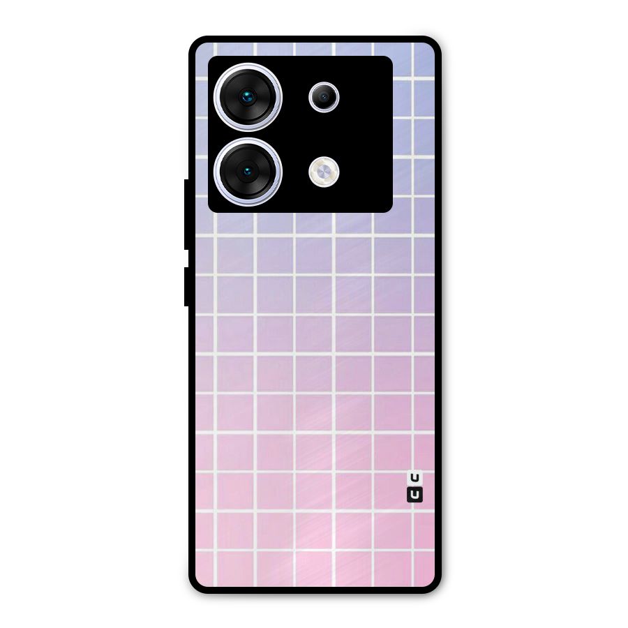 Check Shades Metal Back Case for Infinix Zero 30 5G