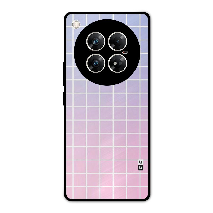 Check Shades Metal Back Case for Infinix Zero 40 5G