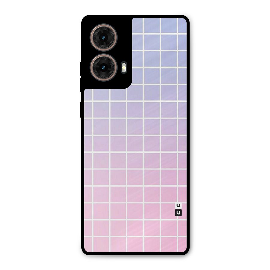 Check Shades Metal Back Case for Moto G85