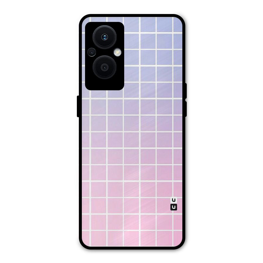 Check Shades Metal Back Case for Oppo F21s Pro 5G