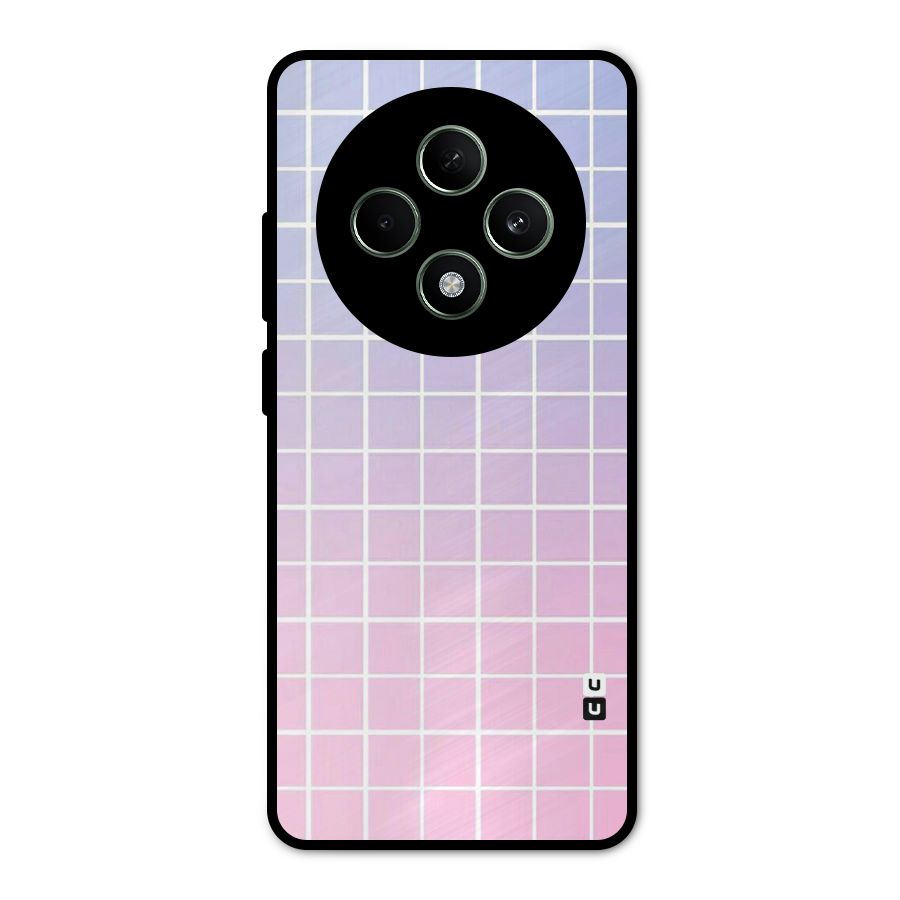 Check Shades Metal Back Case for Oppo F27