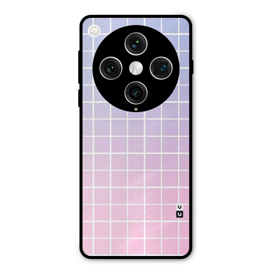 Check Shades Metal Back Case for Oppo Find X8 Pro