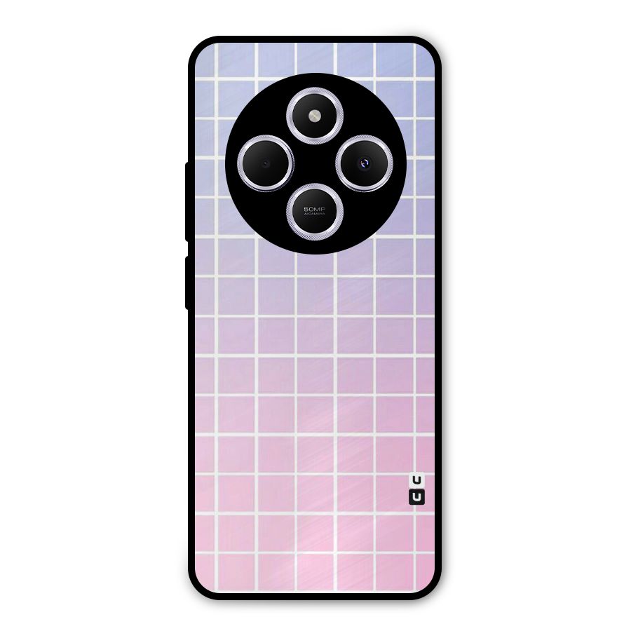 Check Shades Metal Back Case for Poco M7