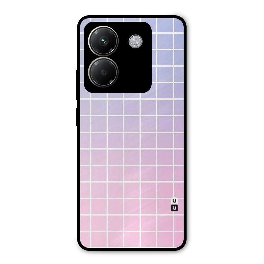 Check Shades Metal Back Case for Poco M7 Pro 5G