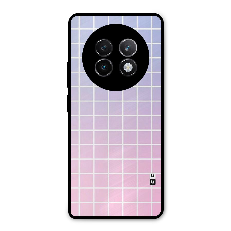 Check Shades Metal Back Case for Realme 13 Plus