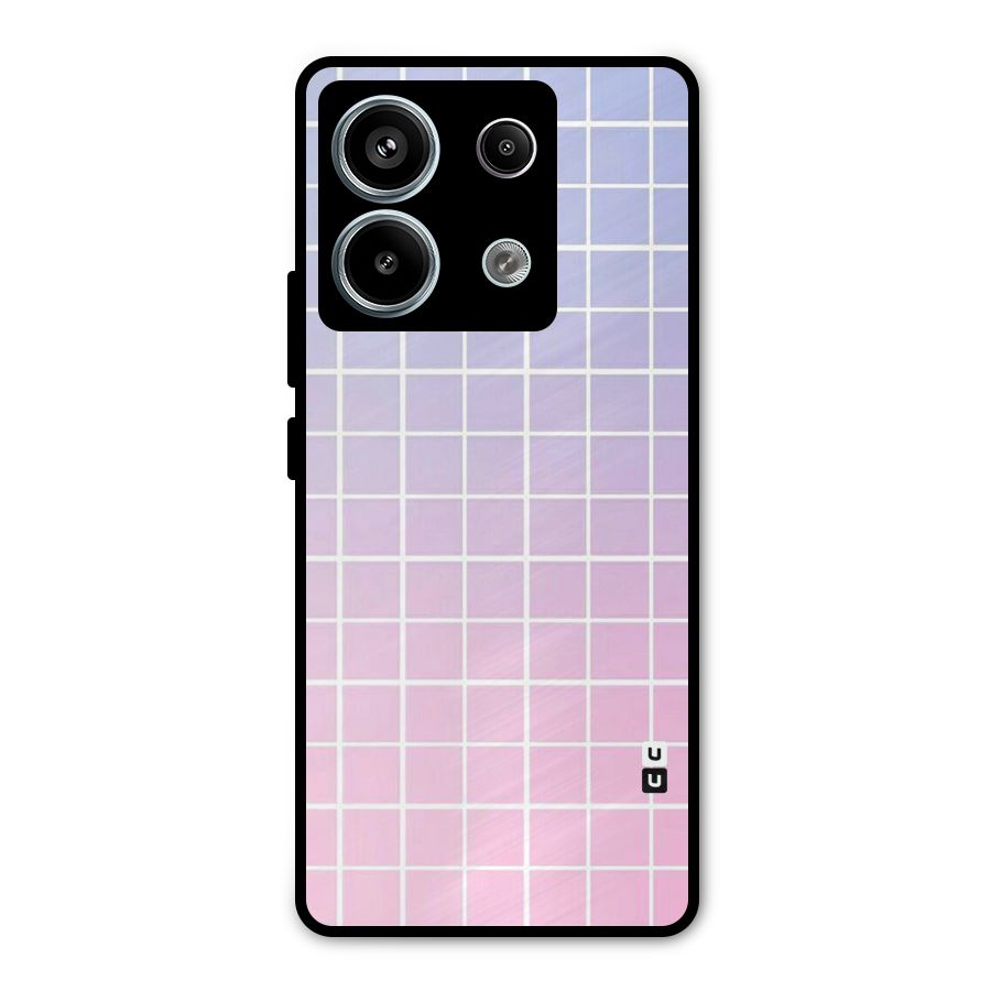 Check Shades Metal Back Case for Redmi Note 13 Pro 5G