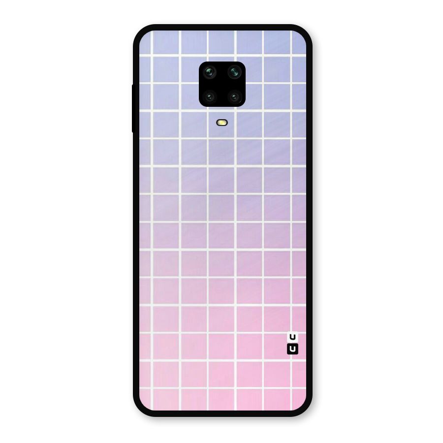 Check Shades Metal Back Case for Redmi Note 9 Pro