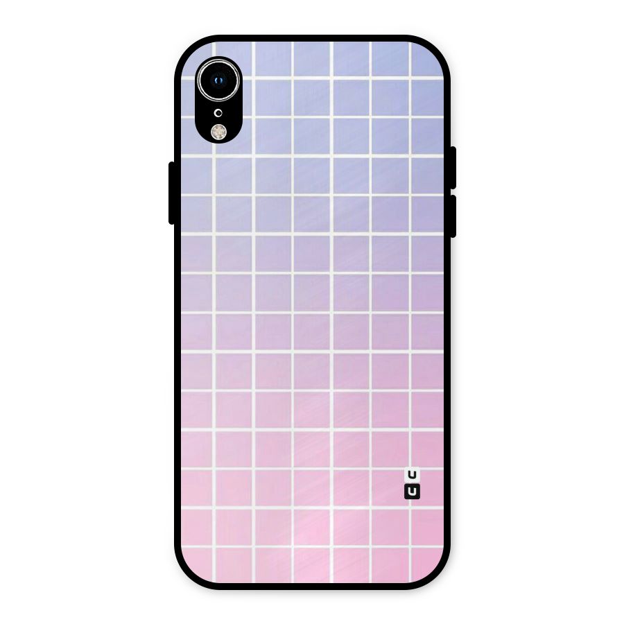 Check Shades Metal Back Case for iPhone XR